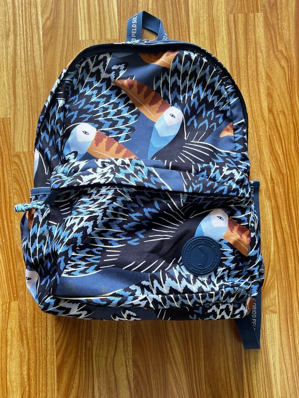 FARM Rio Tucan Print Backpack - Like New - Picture 1 of 7